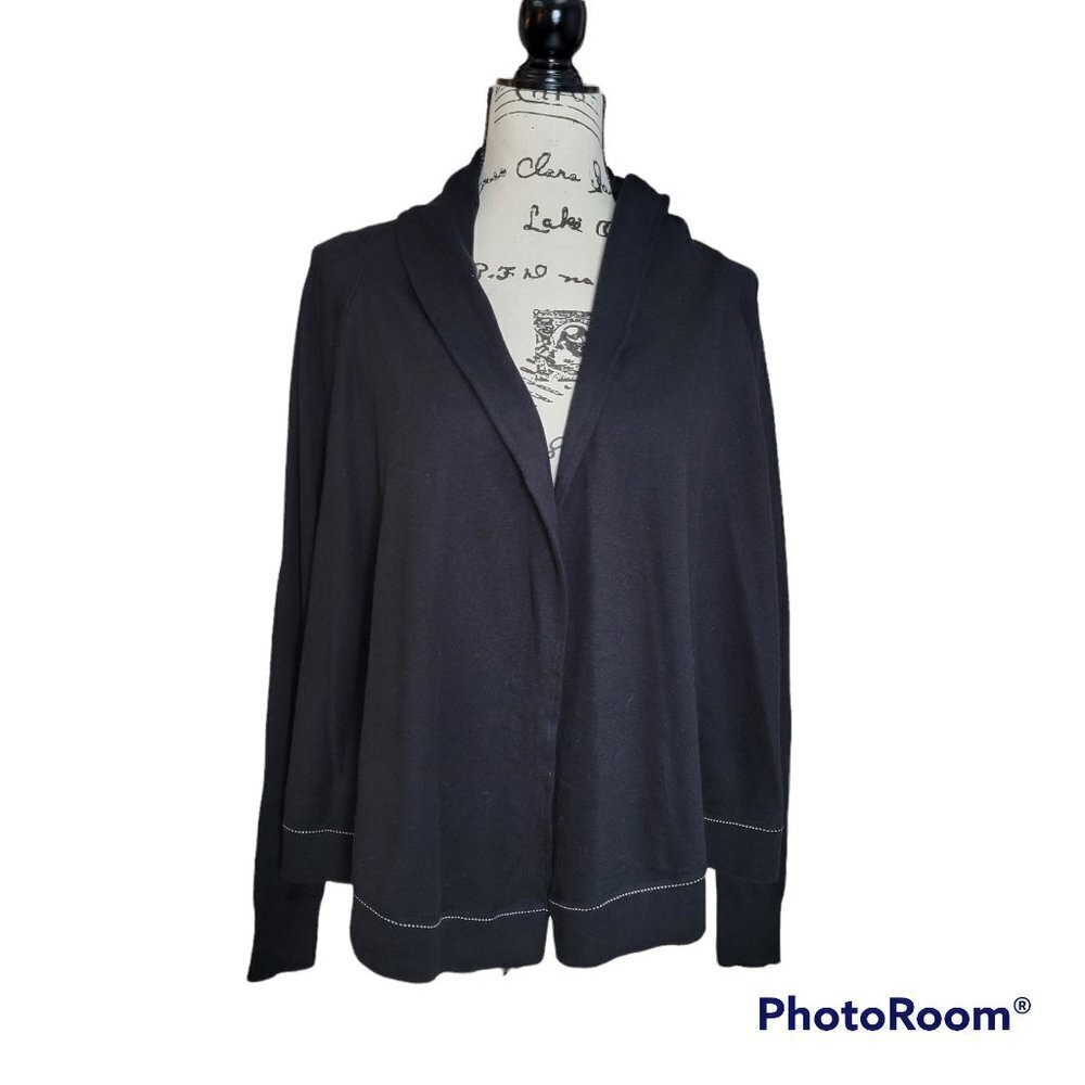 CAbi Black Winsome Open Cardigan - Size XS